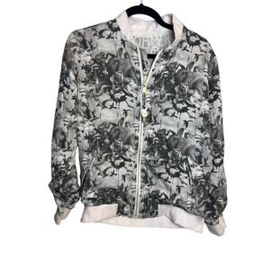Bourbon Summer Cartoon Crisis Streetwear Jacket Size Medium Unisex